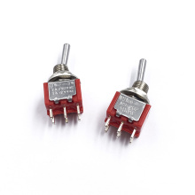 Hot sale products JEC JMS-202-A1 2 position 6 pin on on single pole doule throw long life solder lug toggle switch